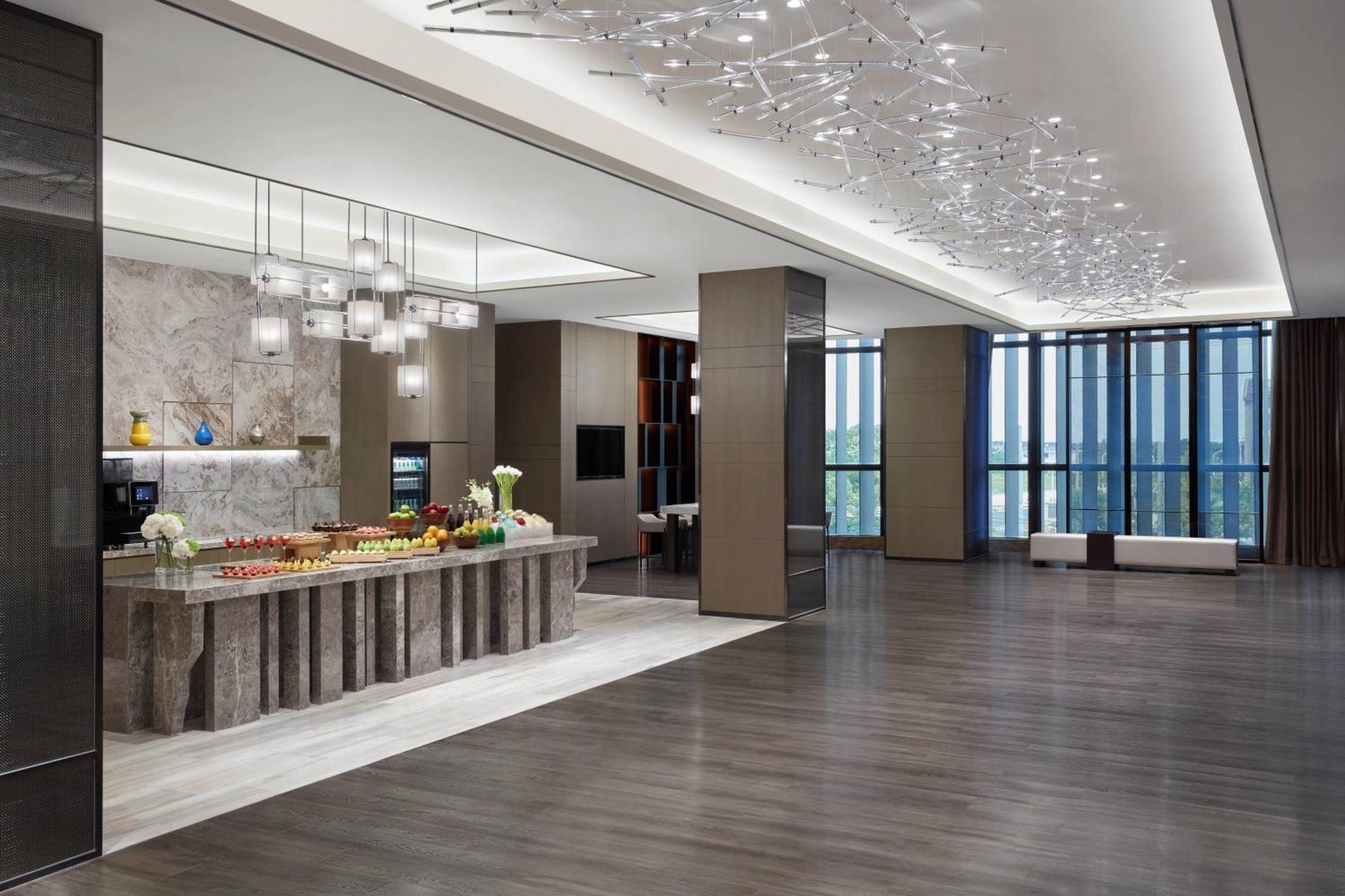 Shanghai Marriott Hotel Pudong South Nanhui Exterior foto