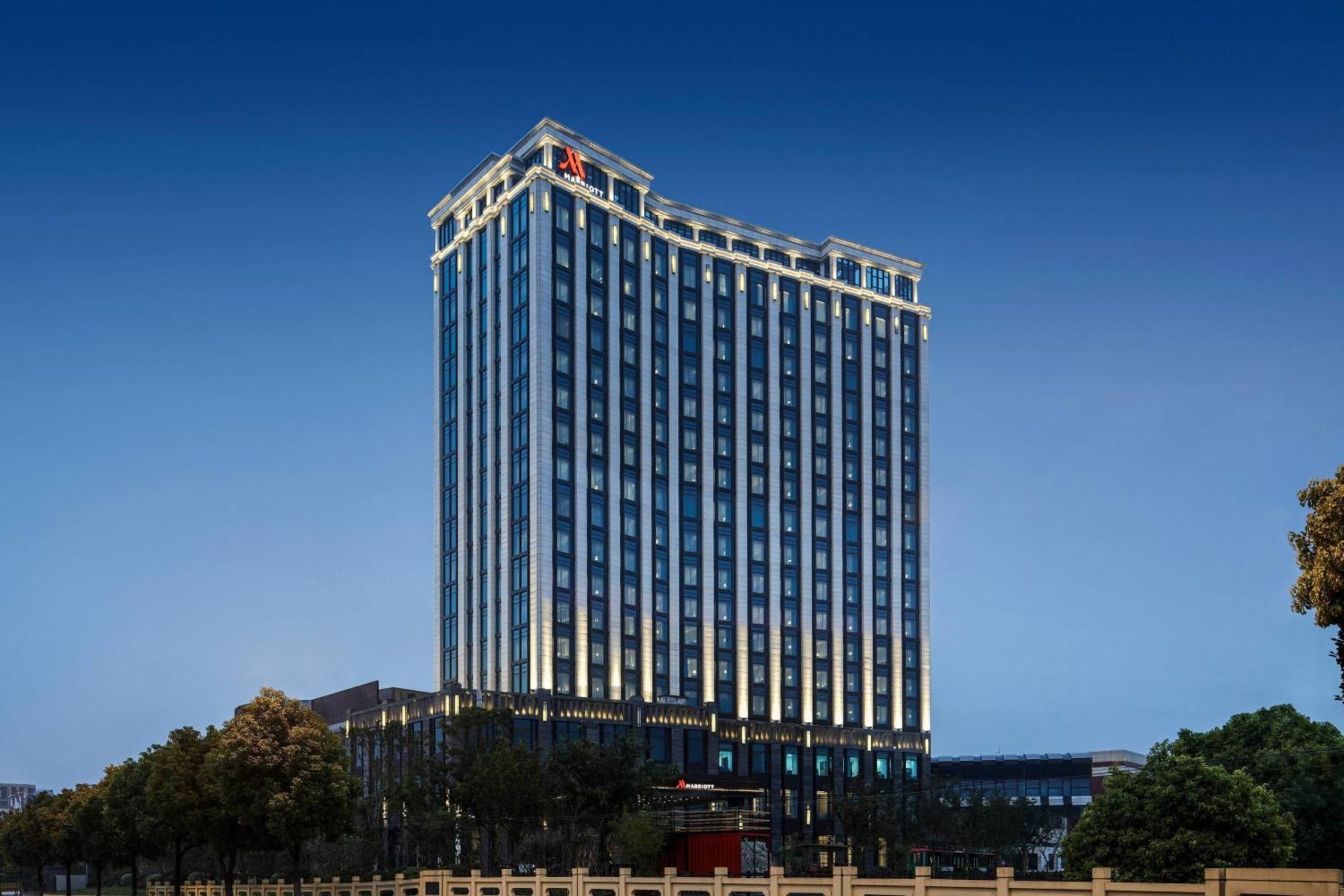 Shanghai Marriott Hotel Pudong South Nanhui Exterior foto