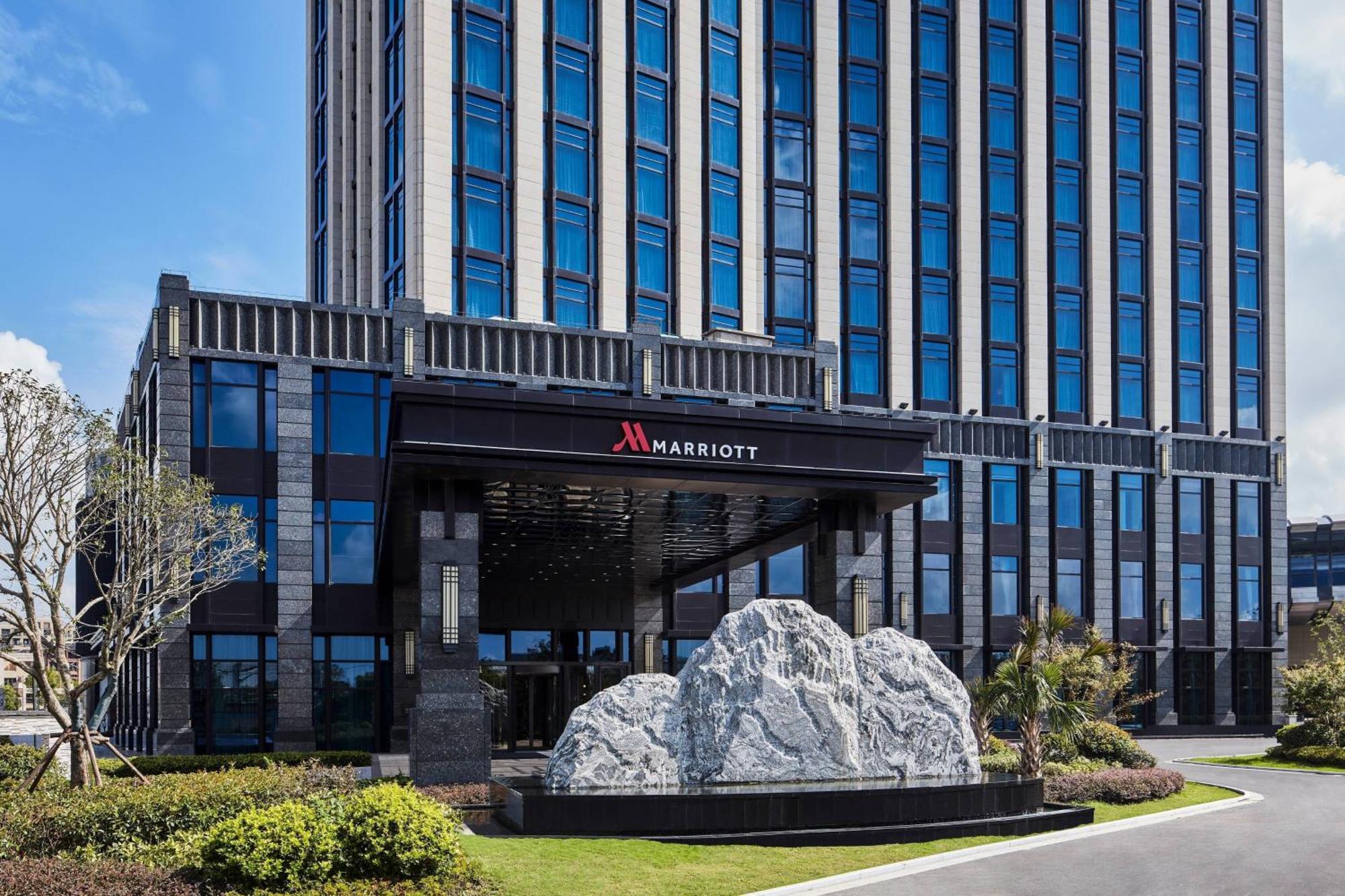 Shanghai Marriott Hotel Pudong South Nanhui Exterior foto